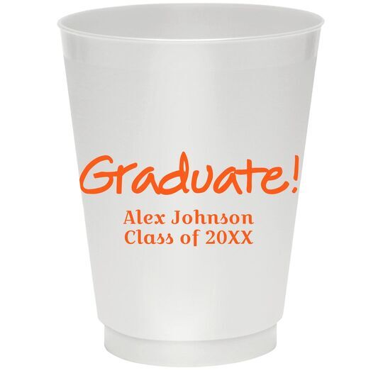 Studio Graduate Colored Shatterproof Cups